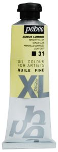 Peinture à l'Huile Pébéo Studio XL - 37 ml - jaune lumière