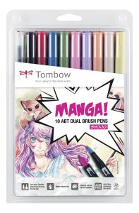 10 Feutres Tombow ABT - Manga Shojo
