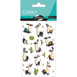 Stickers Cooky Maildor - lamas