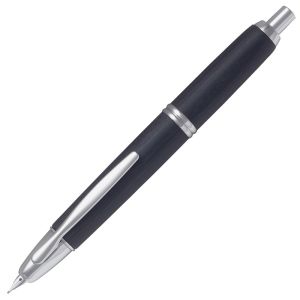 Stylo-plume Pilot Capless Wooden - noir - plume moyenne