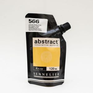 Peinture Acrylique Abstract Sennelier - 120ml - jaune de Naples foncé