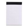 Bloc-Notes Rhodia black n°12 - 8,5x12 cm - 80 feuilles - petits carreaux