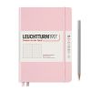 Carnet Leuchtturm rigide - 14,5x21cm - Powder - Pointillés