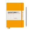 Carnet Leuchtturm rigide - 14,5x21cm - Rising sun - pages blanches