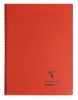 Cahier Clairefontaine Koverbook – 24x32 cm – 160 pages – Séyès – rouge