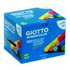 Bote de 100 Craies Giotto - couleurs assorties