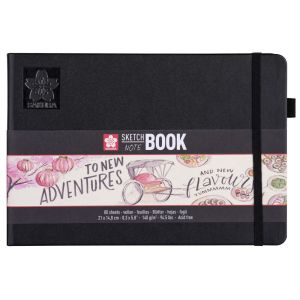 Carnet Dessin Sakura - 21x14,8 cm - 80 feuilles - 140g