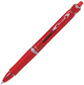 Stylo-Bille Pilot Acroball - 1mm - rouge