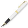 Stylo-Plume Diplomat Excellence - blanc perle - plume moyenne