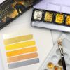 Aquarelle Finetec Premium - 6 godets - Couleurs perlescentes antiques