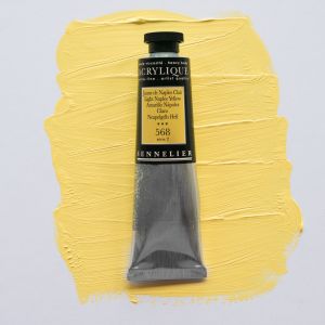 Peinture Acrylique Sennelier - extra-fine - 60ml - jaune de Naples clair