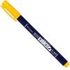 Feutre Tombow Fudenosuke - pointe dure - jaune