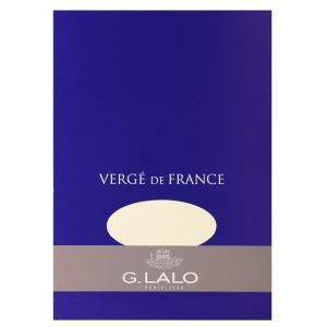 Bloc Lalo Vergé de France - 50 feuilles 148x210 mm - 100g - ivoire