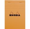 Bloc-Notes Rhodia n°13 - 10,5x14,8 cm - 80 feuilles - petits carreaux