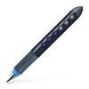 Stylo-plume ducatif Scribolino Faber-Castell - plume pour gaucher - noir-bleu