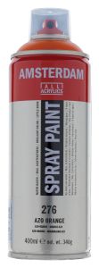 Bombe de Peinture Acrylique Amsterdam - 400ml - orange azo