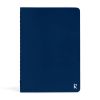 Carnet Papier Pierre Karst - 10,5x14,8 cm - Bleu Navy - Pages blanches