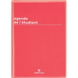 Agenda Scolaire Boréal - rouge