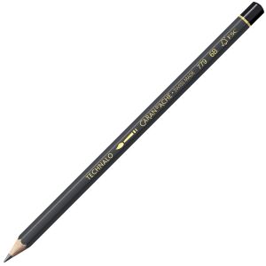 Crayon Graphite Aquarellable Technalo Caran d'Ache - 6B