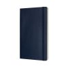 Carnet Moleskine Souple - 13x21 cm - ligné - Bleu saphir