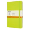 Carnet Moleskine Rigide - 13x21 cm - Ligné - Vert citron