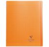 Cahier Clairefontaine Koverbook - 24x32 cm - 96 pages - Séyès - orange