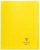 Cahier Clairefontaine Koverbook - 24x32 cm - 140 pages  Sys - jaune