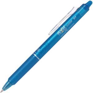 Stylo Frixion Clicker Pilot - pointe moyenne 0,7 mm - turquoise