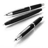 Stylo-Plume Pilot Capless attributs rhodiés - noir mat - plume moyenne