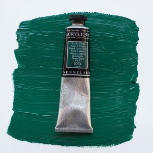 Peinture Acrylique Sennelier - extra-fine - 60ml - vert de cobalt