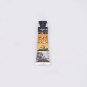 Aquarelle Extra-Fine Sennelier - 10 ml - jaune de Naples foncé