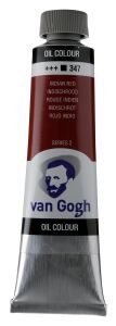 Peinture à l'Huile Van Gogh fine - 40 ml - rouge indien