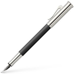 Stylo-plume Graf von Faber-Castell - guilloché noir - plume moyenne