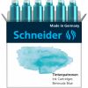Cartouches Schneider Encre Pastel - bermuda blue