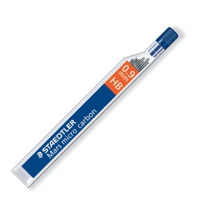 Étui de 12 Mines pour Porte-Mine Staedtler- 0,9 mm - HB