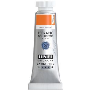 Gouache Extra-Fine Lefranc-Bourgeois - 14ml - Jaune orange sans cadmium