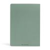 2 Cahiers Papier Pierre Karst - Souple - 14,8x21 cm - Vert - Ligné + Pages blanches