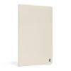 Carnet Papier Pierre Karst - 10,5x14,8 cm - Beige - Pages blanches