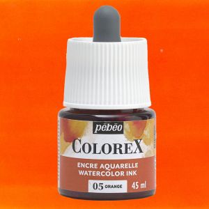Flacon d'Encre Colorex Pébéo - 45ml - Orange
