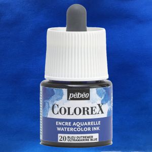 Flacon d'Encre Colorex Pébéo - 45ml - Bleu outremer