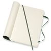 Carnet Moleskine Souple - 13x21 cm - Pages blanches - Vert Myrte