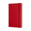 Carnet Moleskine Souple - 13x21 cm - pointillé - Rouge écarlate
