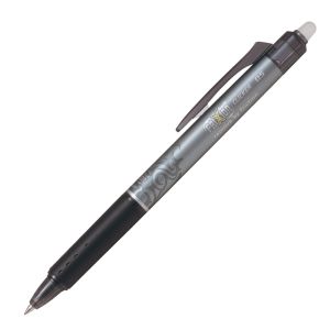 Stylo Frixion Clicker Pilot - pointe fine 0,5 mm - noir