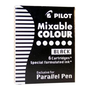 Boîte de 6 Cartouches Parallel Pen Pilot - noir