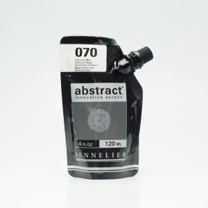 Peinture Acrylique Abstract Sennelier - 120ml - noir iridescent