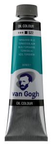 Peinture à l'Huile Van Gogh fine - 40 ml - bleu turquoise