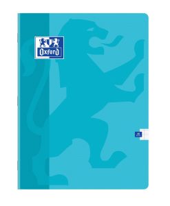 Cahier Oxford – 24x32 cm - 48 pages - Séyès - bleu turquoise