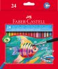 Étui de 24 Crayons de Couleur Aquarellables Faber-Castell