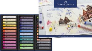 Pastels Tendres Faber-Castell - boîte de 36