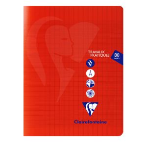 Cahier de Travaux Pratiques Clairefontaine - 17x22 cm - 80 pages